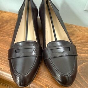 Gucci Dark Brown Leather Loafers